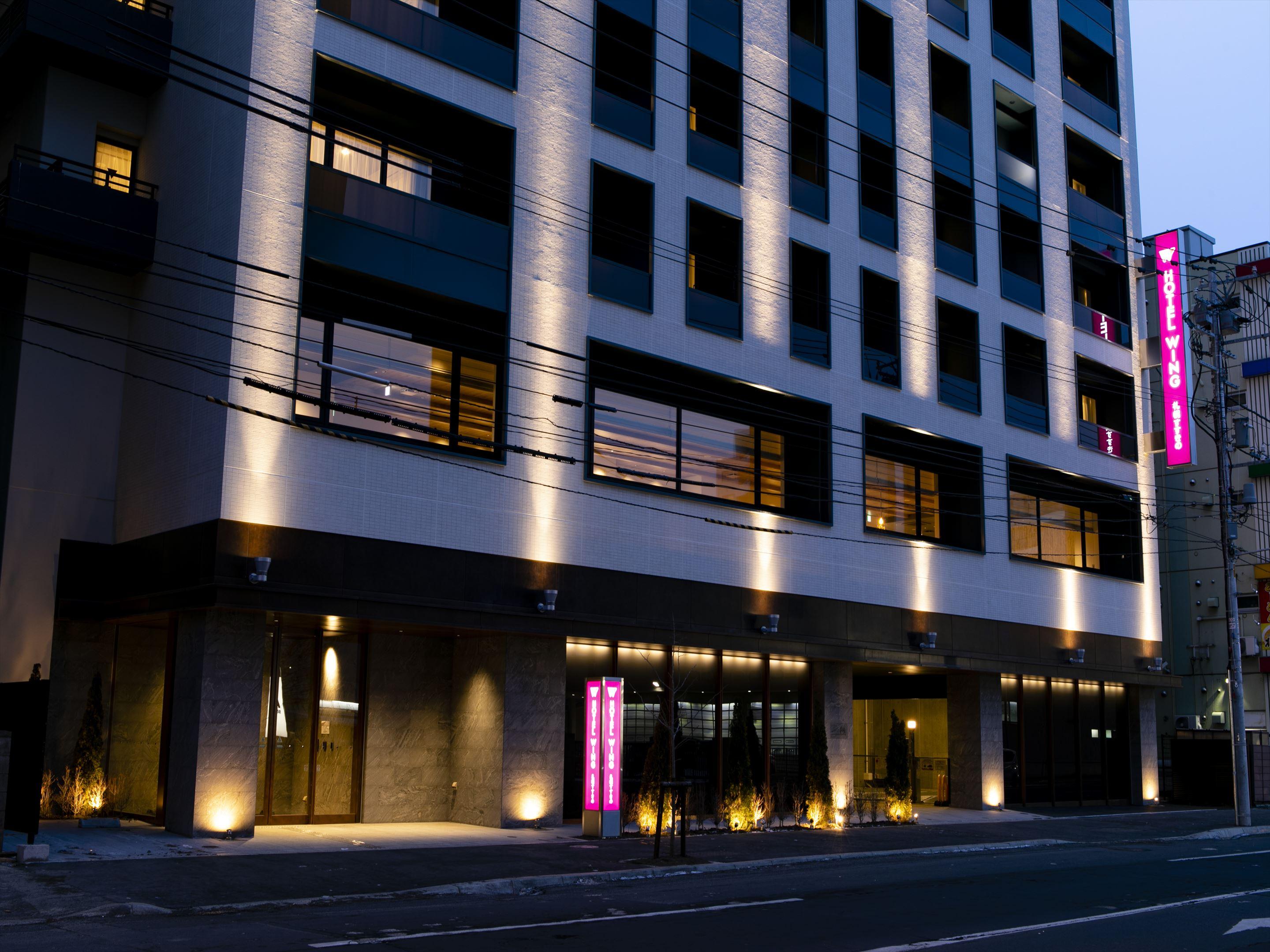 Hotel Wing International Sapporo Susukino Экстерьер фото