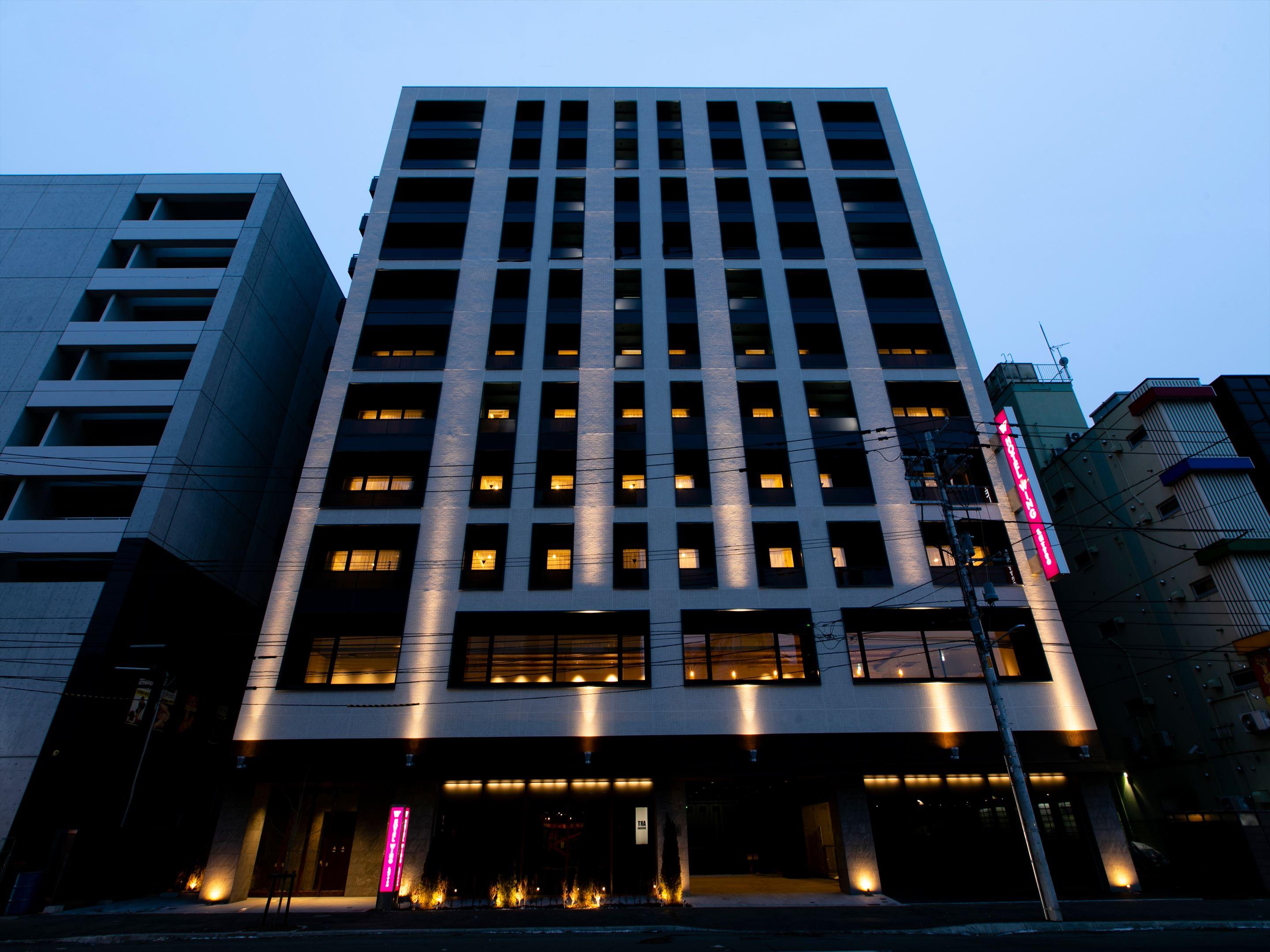 Hotel Wing International Sapporo Susukino Экстерьер фото